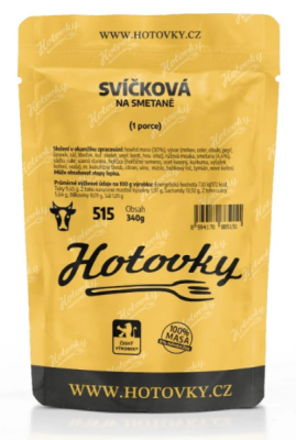 Svíčková na smetaně (1 porce)