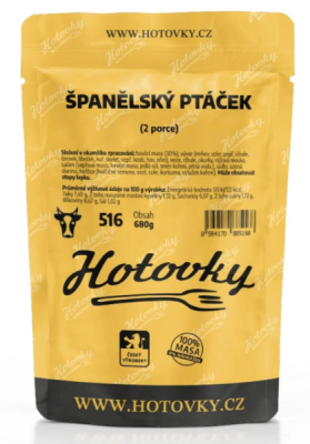 Španělský ptáček (2 porce)