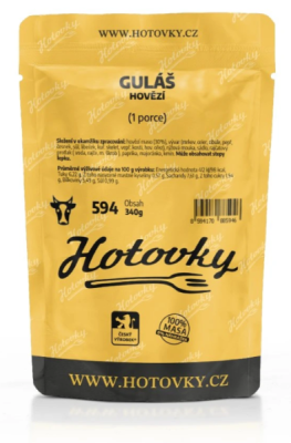 Hovězí guláš (1 porce)