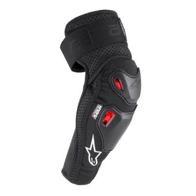 chrániče loktů BIONIC PRO PLASMA, ALPINESTARS (černá/červená/bílá, vel. S/M)