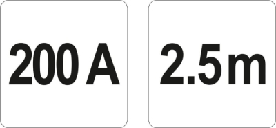 STARTOVACÍ KABELY 200A YATO YT83151