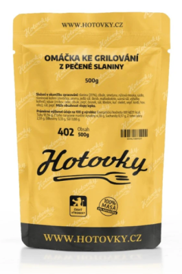 Omáčka z pečené slaniny 500g