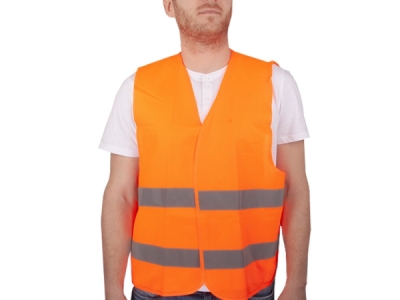 Výstražná vesta ORANŽOVÁ