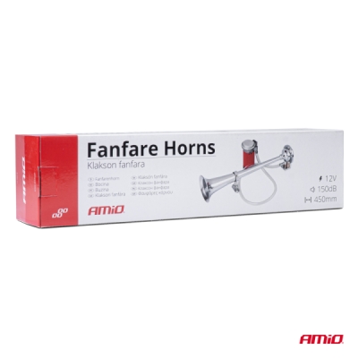 Klakson fanfára 12V AMIO-03618