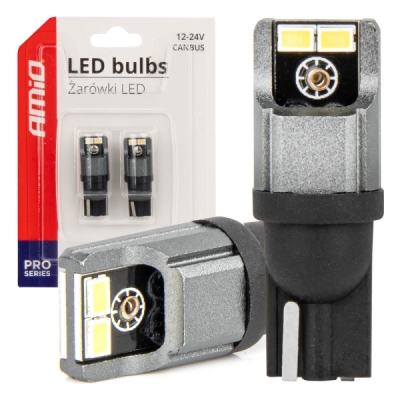 LED CANBUS 3020 4SMD T10 W5W W10W 12V/24V AMIO-03717