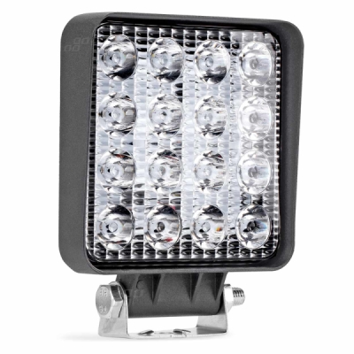 LED pracovní světlo AWL10 16LED FLOOD 9-36V AMIO 02424