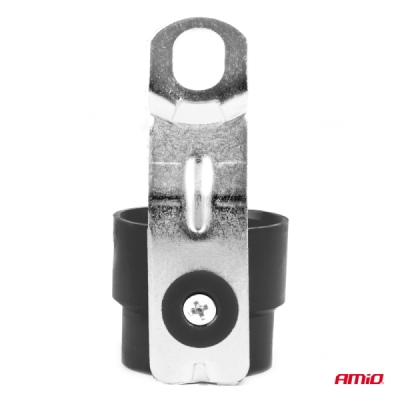 Držák zástrčky přívěsu černý AMiO-04385