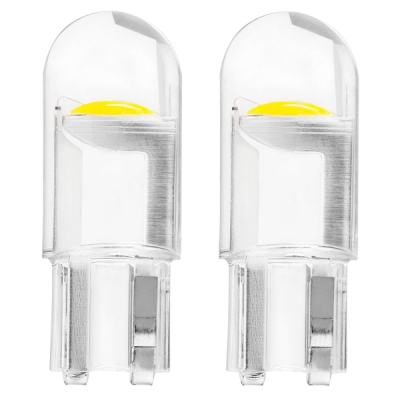 LED STANDARD T10 W5W COB HPC 12V Clear white AMIO 02645