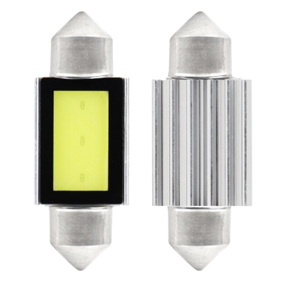 LED CANBUS COB3 Festoon C5W C10W C3W 36mm White 12V