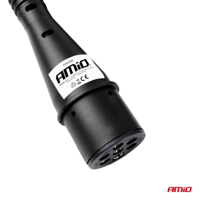 Spirálový kabel TIR 2x 7 PIN typ N 5m 24V AMIO-04380