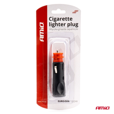Krytka zásuvky autozapalovače EURO/DIN 12/24V AMIO 02050