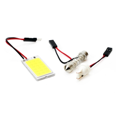 LED CLASSIC T10 W5W C5W 1xCOB-18 12V Light board AMIO 01621