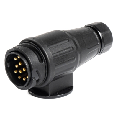 Zásuvka přívěsu 13 pin / troley plug 13 pin AMIO 01324
