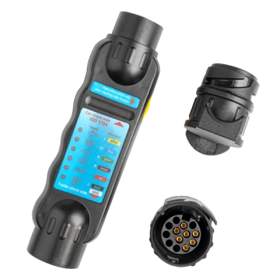 Tester zásuvek a zástrček přívěsů 7/13PIN AMIO 03225