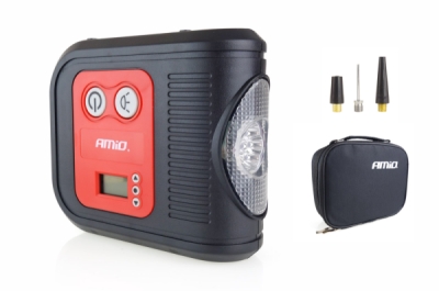 Digitální kompresor do auta s LED 12V AMIO 02380