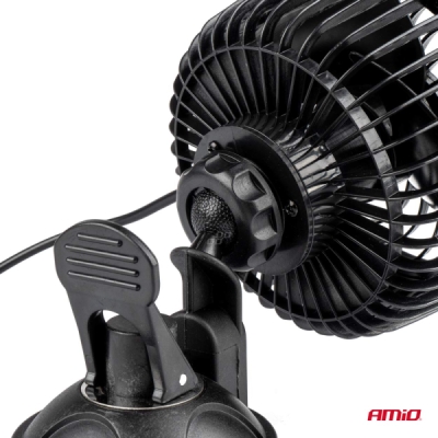 Ventilátor do auta s přísavkou 4,5" 24V