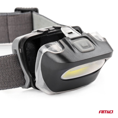 Čelovka LED COB Headlamp 3xAAA 150Flux IPX3