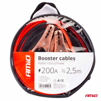 Strartovací kabely 200A - 2,5m AMIO 01339
