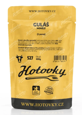 Hovězí guláš (2 porce)