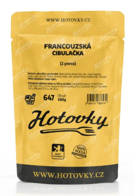 Francouzská cibulačka (2 porce)