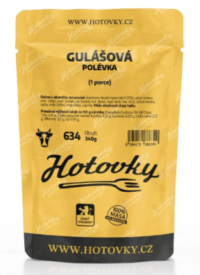 Gulášová polévka (1 porce)