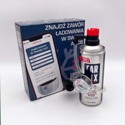 Sada CARFIX A/C R134A HOBBY 5v1