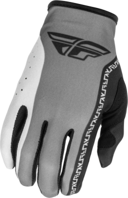 rukavice LITE, FLY RACING - USA 2026 (šedá/černá, vel. 2XL)