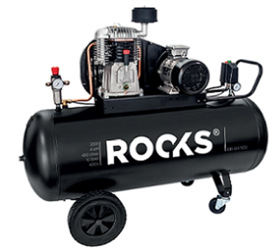 200 L PISTONOVÝ KOMPRESOR – 4 HP – 450 L/MIN – 10 BAR – 400 V