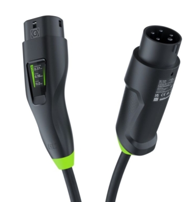 MOBILNÍ NABÍJEČKA EV 11 KW 7 M TYP 2 CEE PRO NABÍJENÍ ELEKTRICKÝCH VOZIDEL HABU