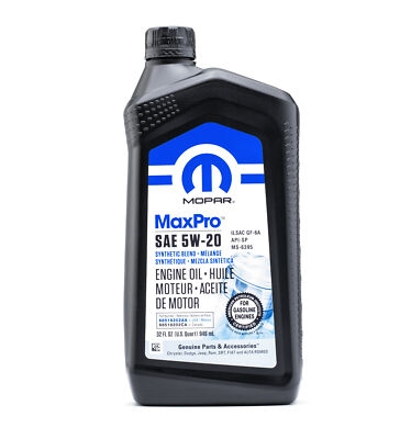 Mopar Motorový olej MaxPro 5W-20 (946ml)
