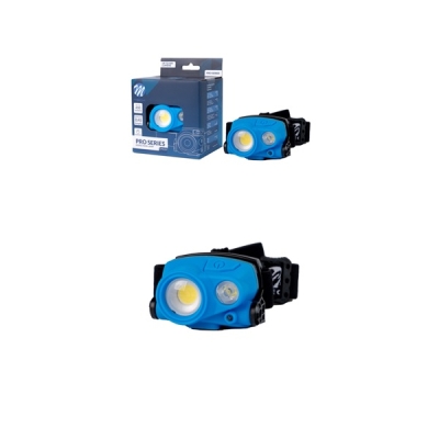 Čelovka M-TECH PRO 3W + 3W COB
