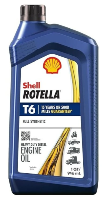 Shell Motorový olej Rotella™ T6 5W-40 (946ml)