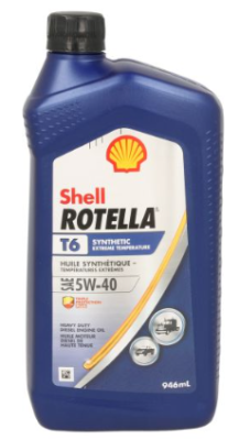 OLEJ SHELL 5W-40 ROTELLA T6 946ML