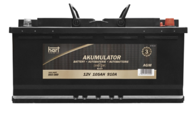 startovací baterie HART 565 089