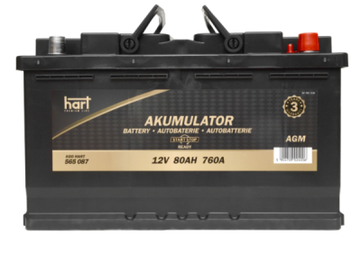 startovací baterie HART 565 087