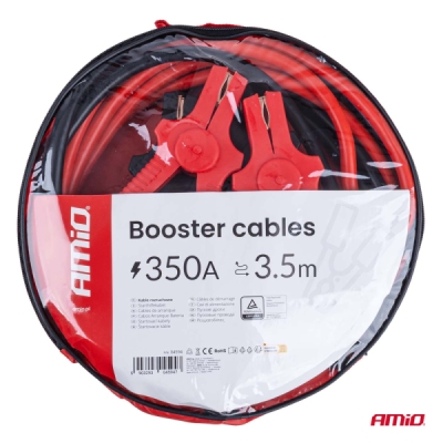 Startovací kabely 350A 3.5m TÜV AMIO-04594