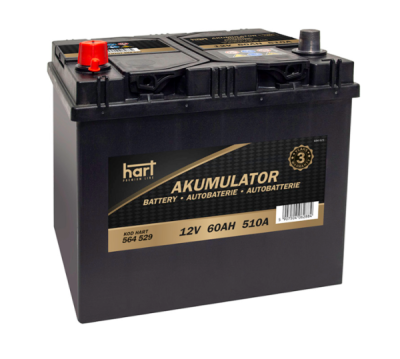 AKUMULATOR 60AH 510A 232X173X225/L+/PREMIUM