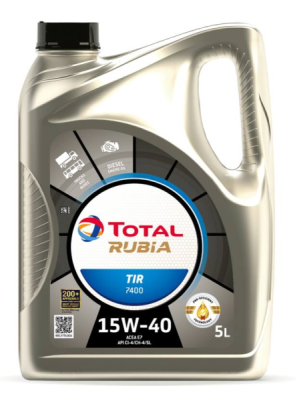 TOTAL RUBIA 7400 15W40 5L