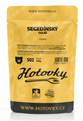 Segedínský guláš (1 porce)