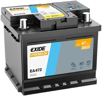 startovací baterie EXIDE EA472
