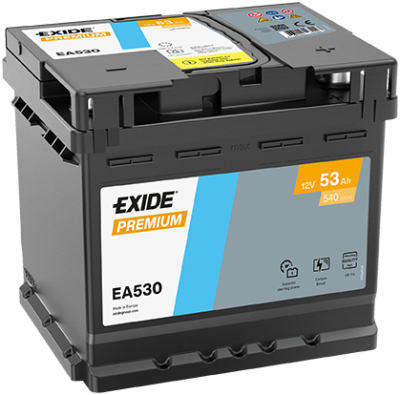 startovací baterie EXIDE EA530