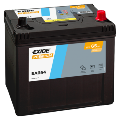 startovací baterie EXIDE EA654