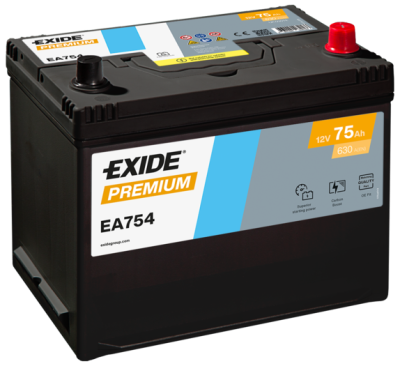 startovací baterie EXIDE EA754