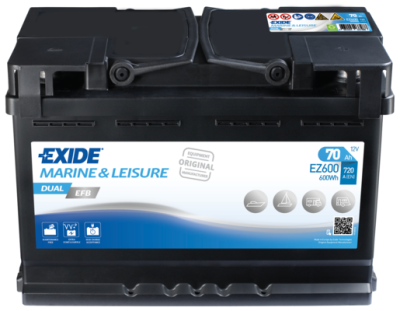 startovací baterie EXIDE EZ600