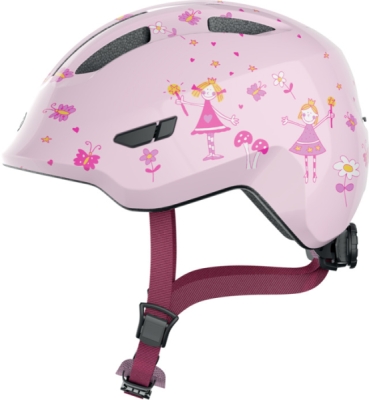 cyklo přilba Smiley 3.0 rose princess, ABUS,dětská (růžová, vel.M)