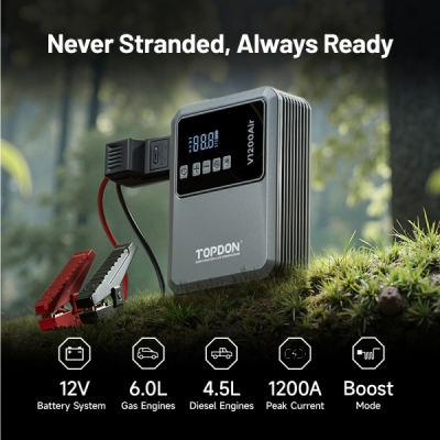 TOPDON Car Jump Starter V1200air