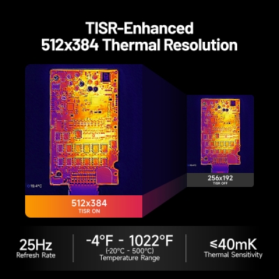 TOPDON termální infrakamera TC001 Max