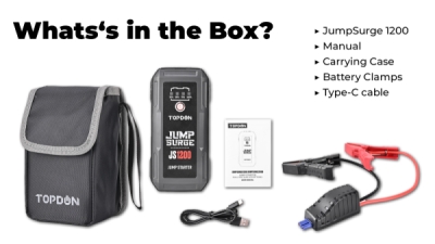 Car Jump Starter JumpSurge 1200