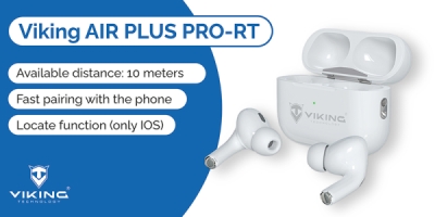 Bezdrátová Bluetooth sluchátka Viking AIR PLUS PRO-RT