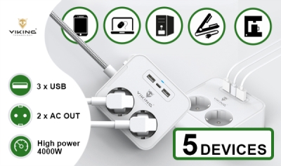 Síťový adaptér Viking AC23